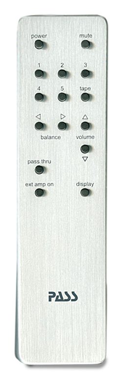 The Pass XS Preamplifier