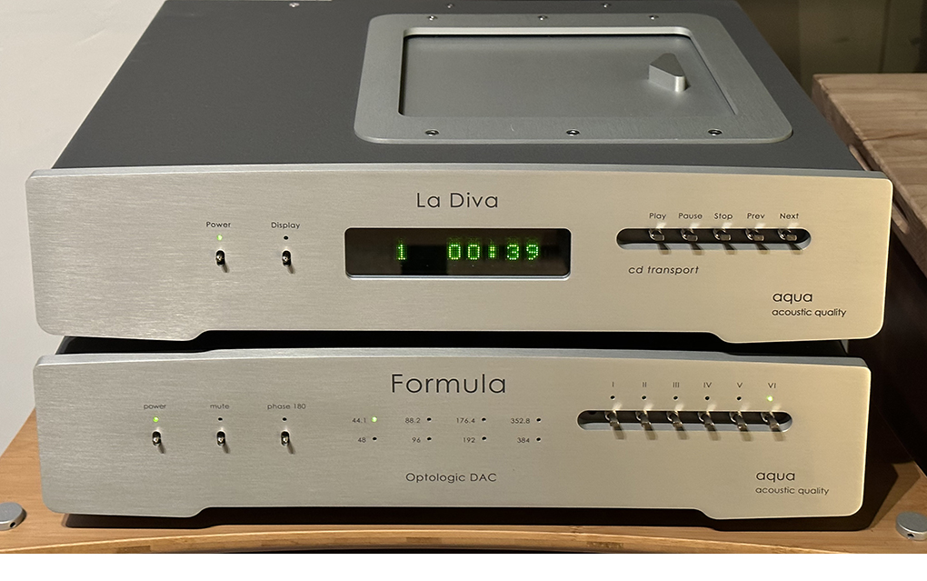 Aqua Audio LaDiva CD transport and Formula xHD DAC