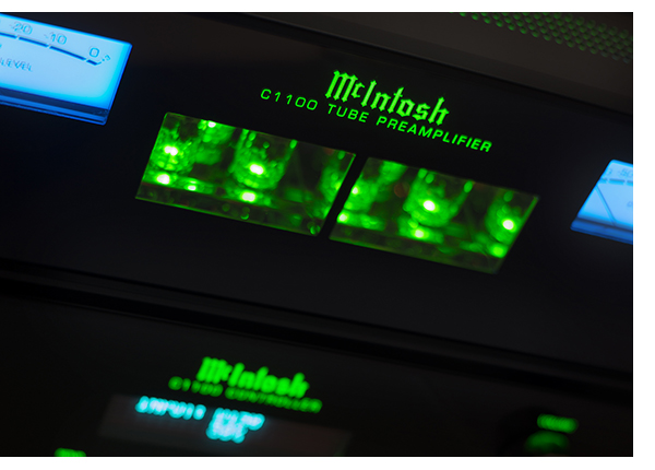 McIntosh's Flagship C1100 Tube Preamplifier