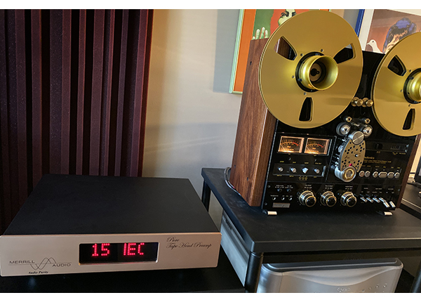 The Merrill Audio PURE Tape Head Preamp